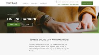 Online Banking - TBK Bank