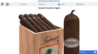 Tatuaje El Triunfador Original Cigars | Holt's Cigar Co.