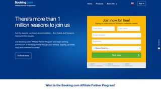 Hotel Affiliate Program by Booking.com – Earn Money on Your Website