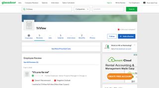 TriView - It's a no for me | Glassdoor
