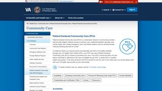 Patient-Centered Community Care (PC3) - VA.gov