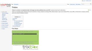 Trixbox - VoIP.ms Wiki