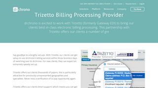 Trizetto Billing Processing Provider - DrChrono