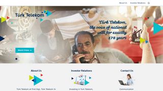 Welcome to Türk Telekom Home Page