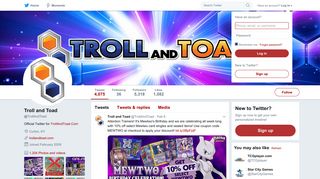 Troll and Toad (@TrollAndToad) | Twitter