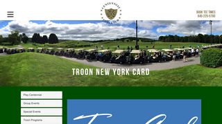 New York Card - Centennial Golf Club