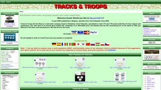 Tracks & Troops On-line Shop