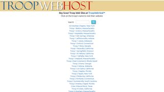 TroopWebHost Subscriber List