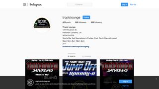 Tropic Lounge (@tropiclounge) • Instagram photos and videos