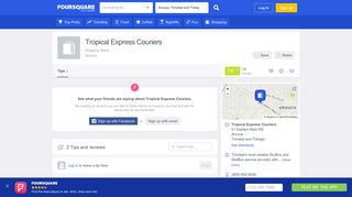 Tropical Express Couriers - 2 tips from 30 visitors - Foursquare