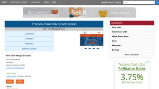 Tropical Financial Credit Union - Credit Unions Online