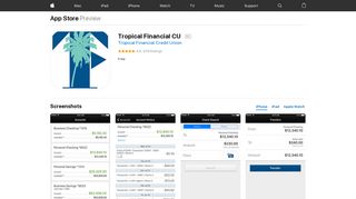 Tropical Financial CU on the App Store - iTunes - Apple