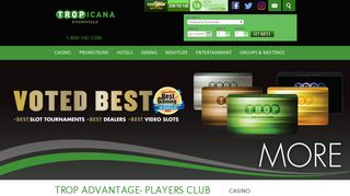 Trop Advantage Players Club | Tropicana Evansville