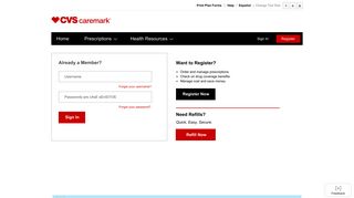 Caremark - Sign In