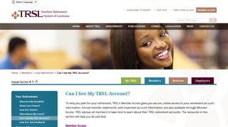 Can I See My TRSL Account? - TRSL - Teachers' Retirement System ...