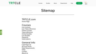 Sitemap - TRTCLE
