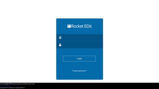 Rocket Software TRUedx© Enterprise - Login