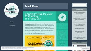 Truck Dues | Truck Tax Dues