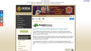 Truckers Helper, Owner-Operator Independent Drivers Association