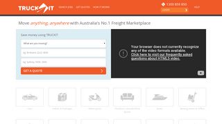 TruckIt.net - Australia's Freight Auction Marketplace