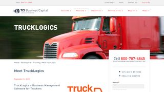 Meet TruckLogics | TCI Business Capital