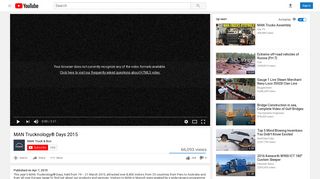 MAN Trucknology® Days 2015 - YouTube