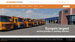 Clean Mat Trucks: Municipal vehicles & Used Trucks specialist