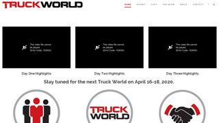 Truck World – The Meeting Place for Canada's Trucking Industry