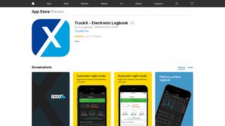TruckX - Electronic Logbook on the App Store - iTunes - Apple