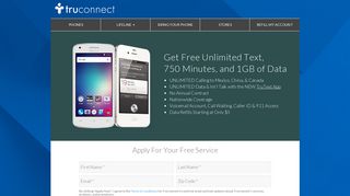 TruConnect Lifeline | Sign Up