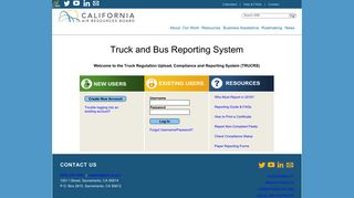 Truck & Bus Reporting - California Air Resources Board
