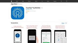 True Key™ by McAfee on the App Store - iTunes - Apple