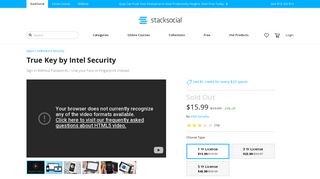 True Key by Intel Security | StackSocial