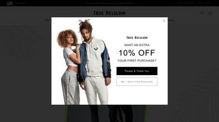 Designer Jeans & Clothing | Free Shipping at True Religion