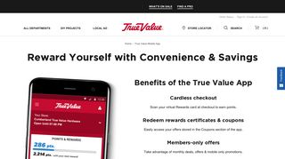 True Value Mobile App | True Value