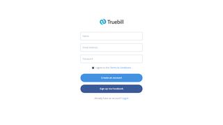 Truebill / Sign up