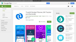 Truebill Budget Planner, Bill Tracker and Reminder - Apps on Google ...
