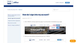 How do I sign into my account? – TrueBlue Dining Help Center