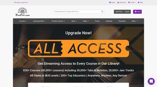 TrueFire - Upgrade to All Access