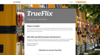 TrueFlix | Smore Newsletters