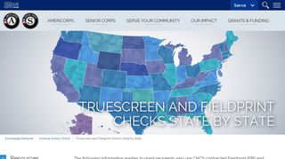 Truescreen and Fieldprint Checks State by State | Corporation for ...