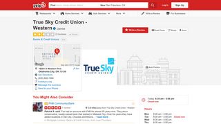 True Sky Credit Union - Western - Banks & Credit Unions - 10201 S ...