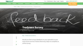 TruGreen Survey | TruGreen