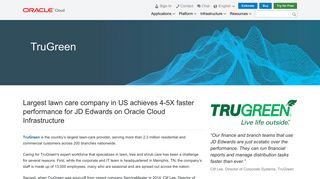TruGreen Customer Case Study | Oracle Cloud Infrastructure