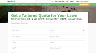 TruGreen Custom Lawn Care Quote | TruGreen