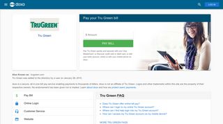 Tru Green: Login, Bill Pay, Customer Service and Care Sign-In - Doxo