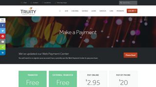 Make a Payment - Truity Credit Union