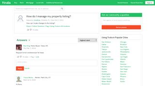 Using Trulia: How do I manage my property listing? - Trulia Voices