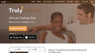 African Dating Site with Singles Worldwide | TrulyAfrican