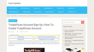 TrulyAfrican Account Sign Up | How To Create TrulyAfrican Account
